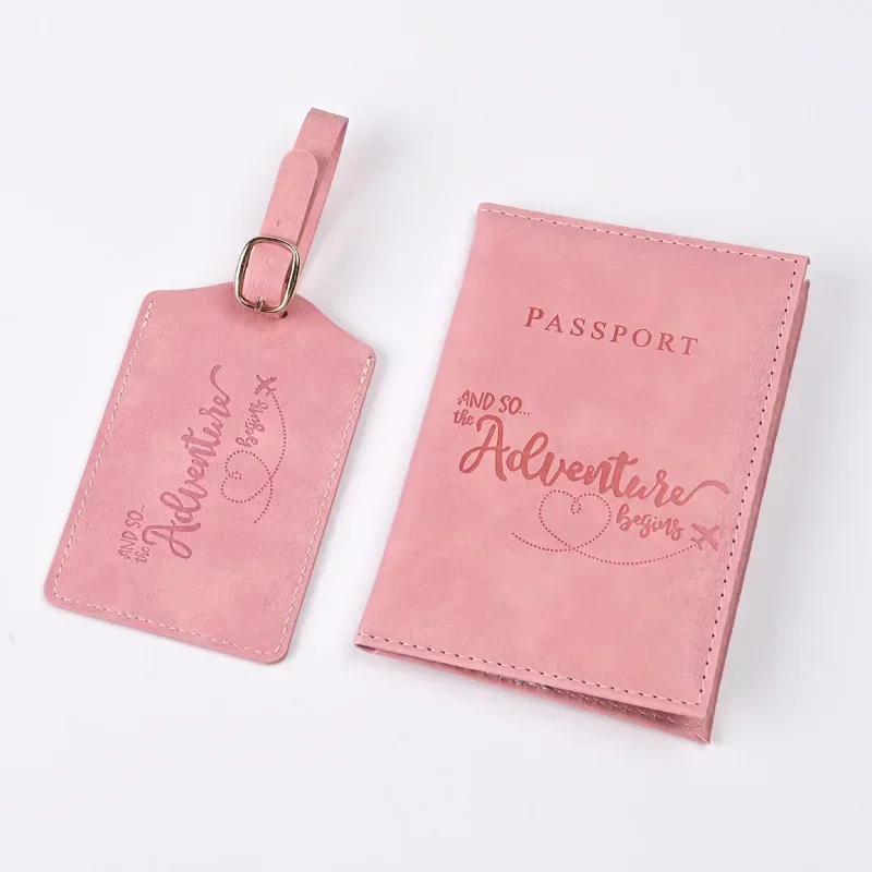 New Purple PU Leather Passport - Travel Accessories Passport Holder avis et prix