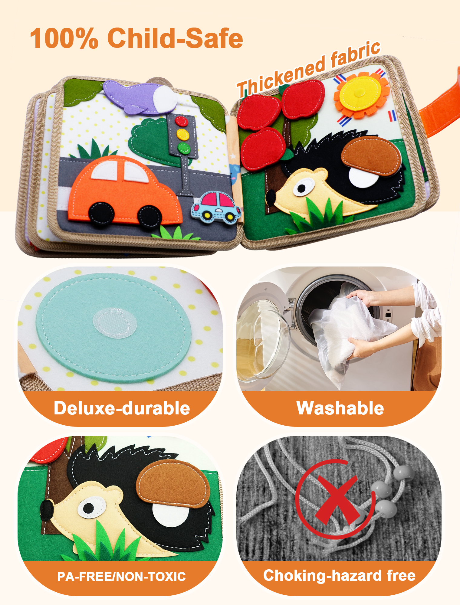 Montessori Busy Book for Toddl - Travel Accessories Toddler avis et prix