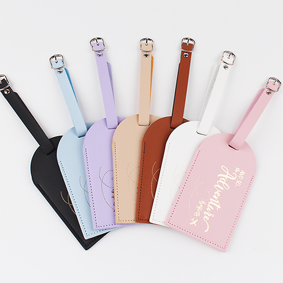 1PC Women Men PU Leather Lugga - Travel Accessories Name avis et prix