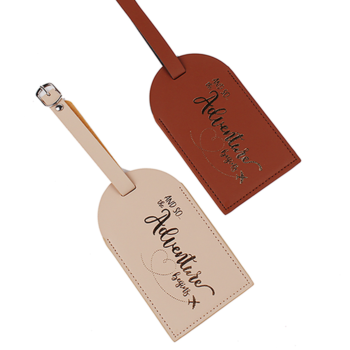 1PC Women Men PU Leather Lugga - Travel Accessories Name avis et prix
