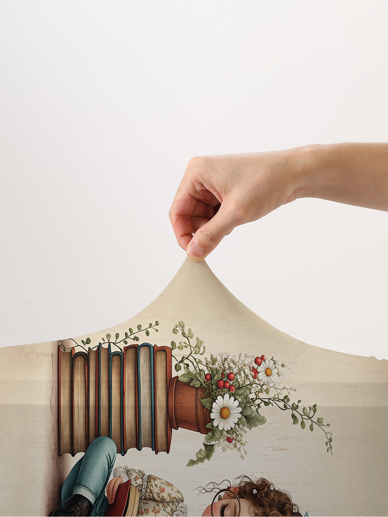 Reading Girl Book Flower Lugga - Travel Reading Accessories avis et prix