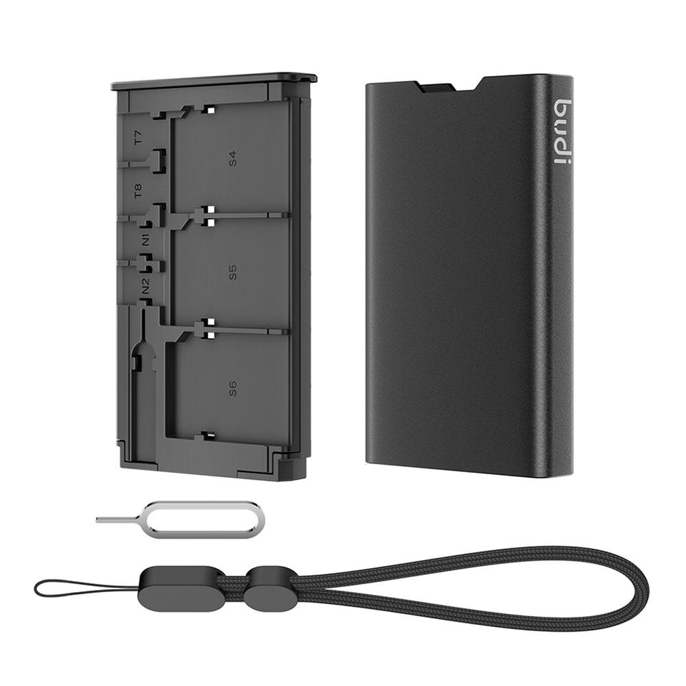 BUDI SD TF SIM Card Case Holde - Sim Card Holder Case avis et prix