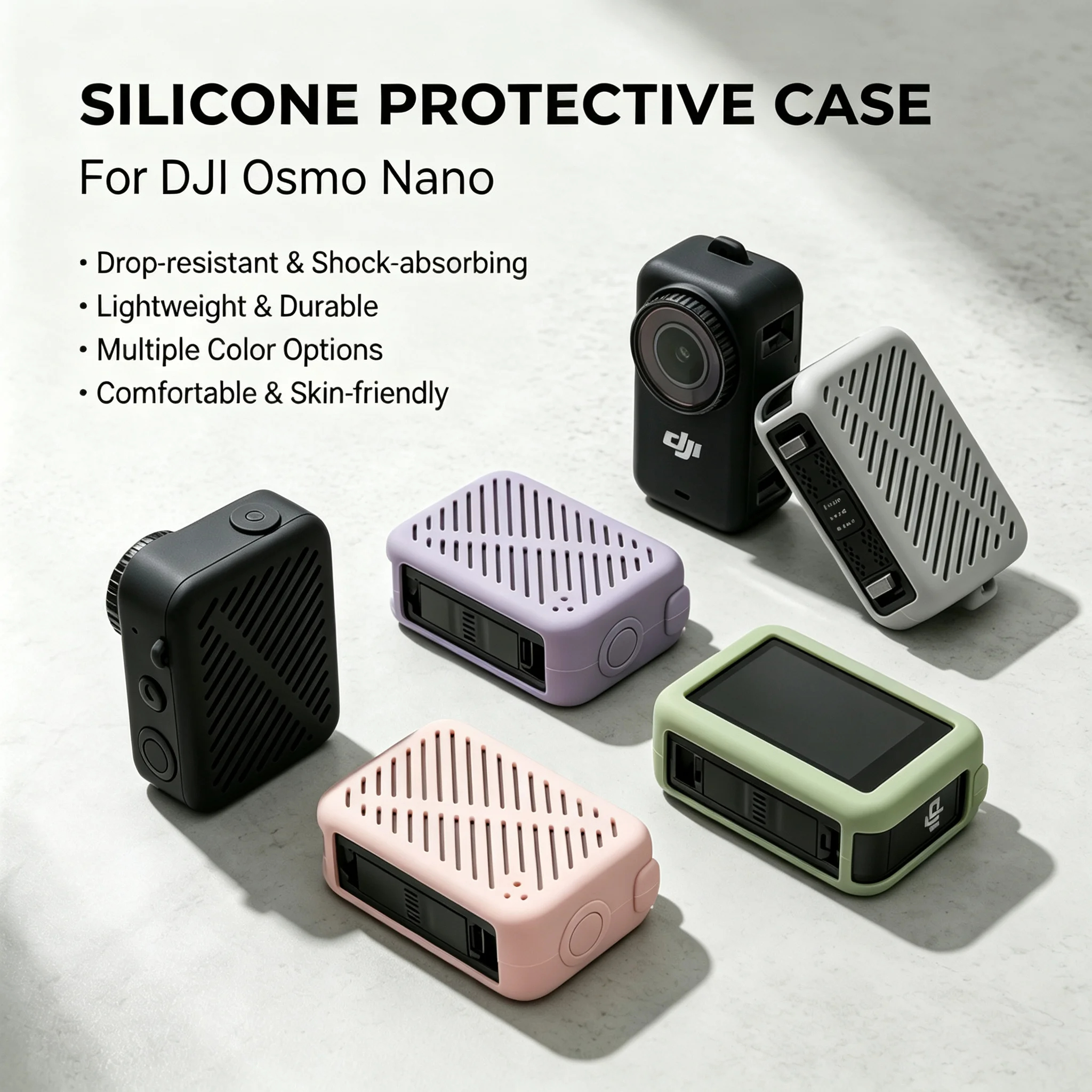 Anti Drop Anti Scratch Silicon - Travel Vlog Accessories avis et prix