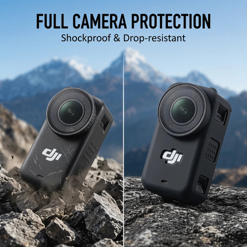 Anti Drop Anti Scratch Silicon - Travel Vlog Accessories avis et prix
