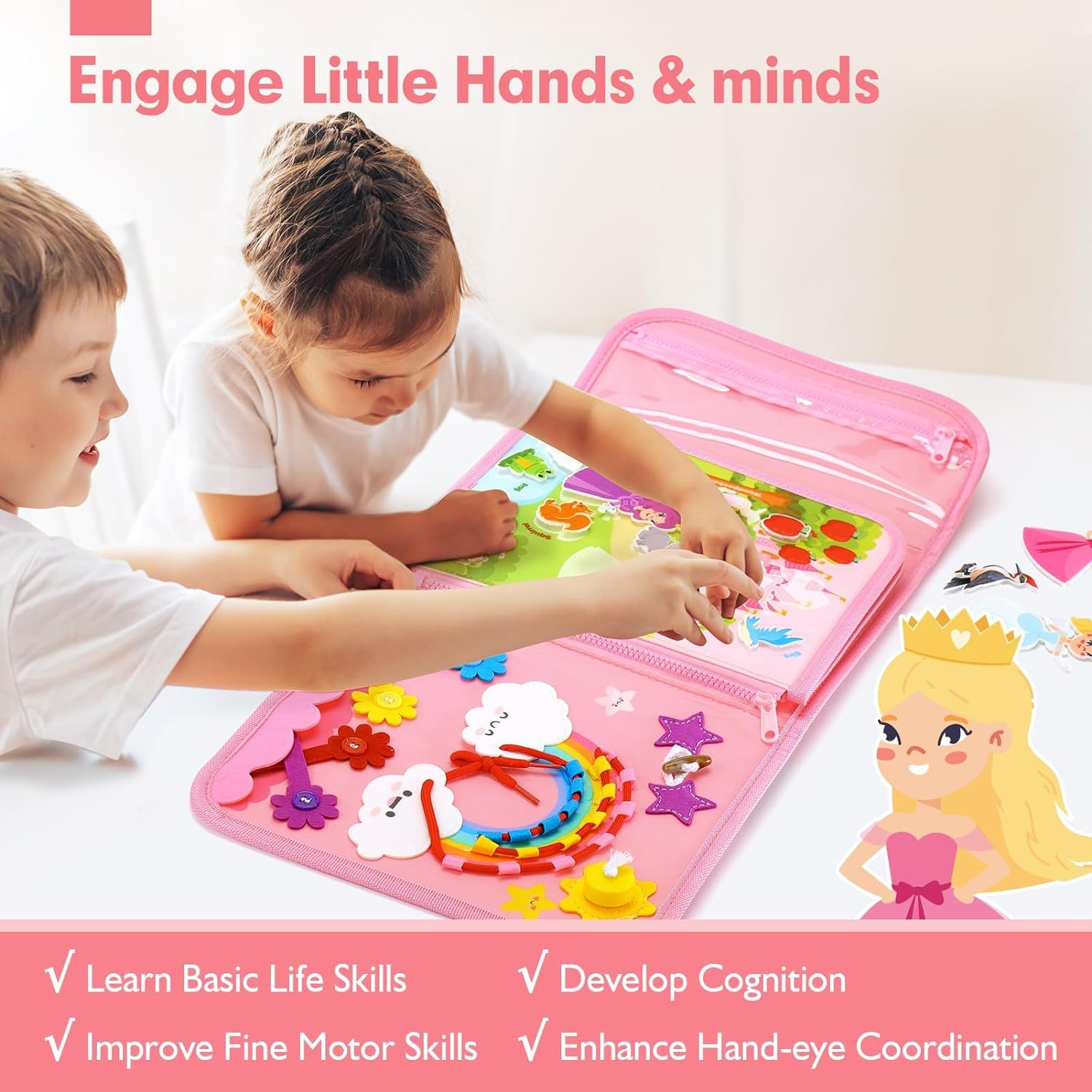 Toddler Busy Board Toys Montes - Travel Accessories Toddler avis et prix