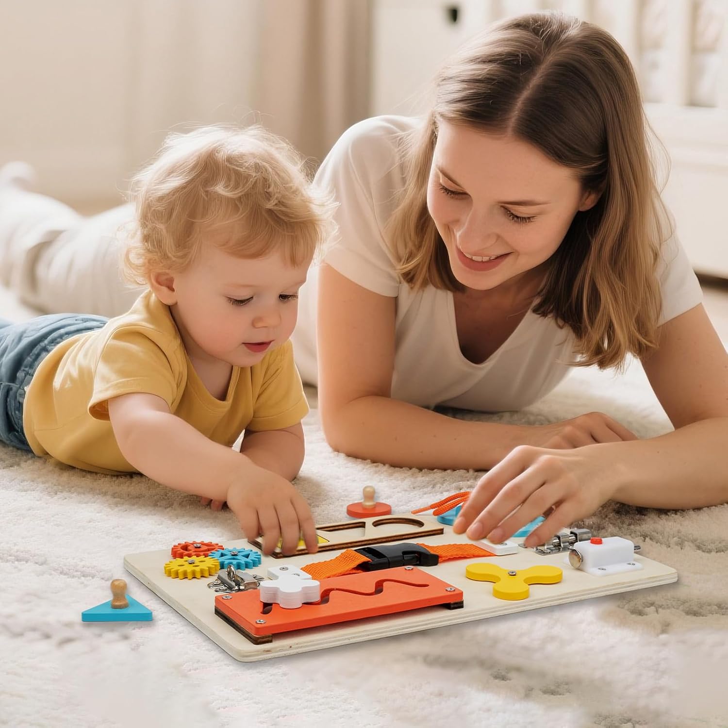Montessori Busy Board for Todd - Travel Accessories Toddler avis et prix