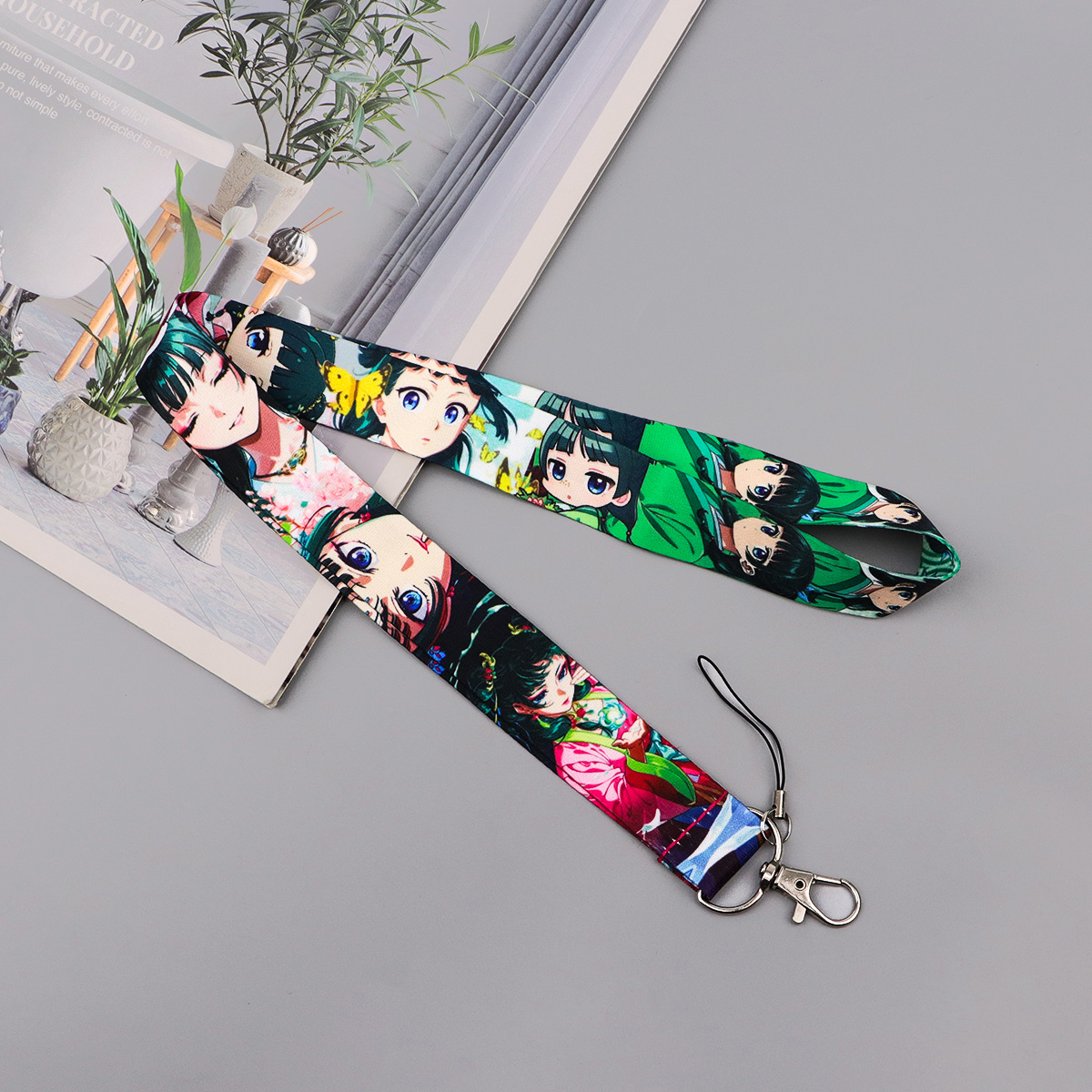Cute Anime Girl Lanyard Neck S - Travel Accessories Holder avis et prix