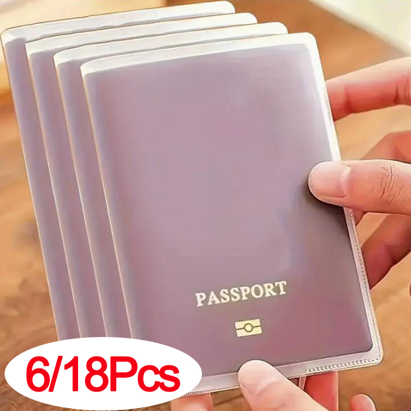 6/18pcs Passport Cover Bag Tra - Travel Accessories Passport Holder avis et prix