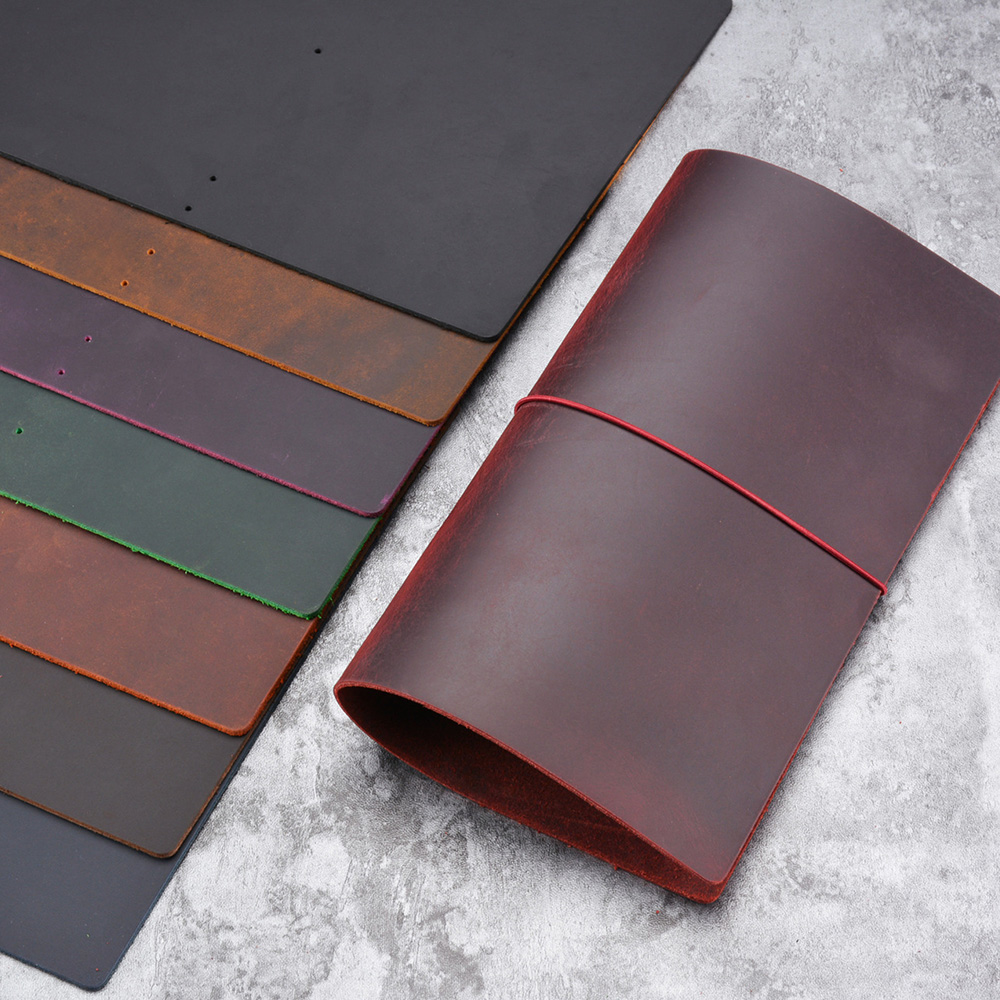 DIY Notebook Cover Crazy Horse - Travel Journal Accessories avis et prix