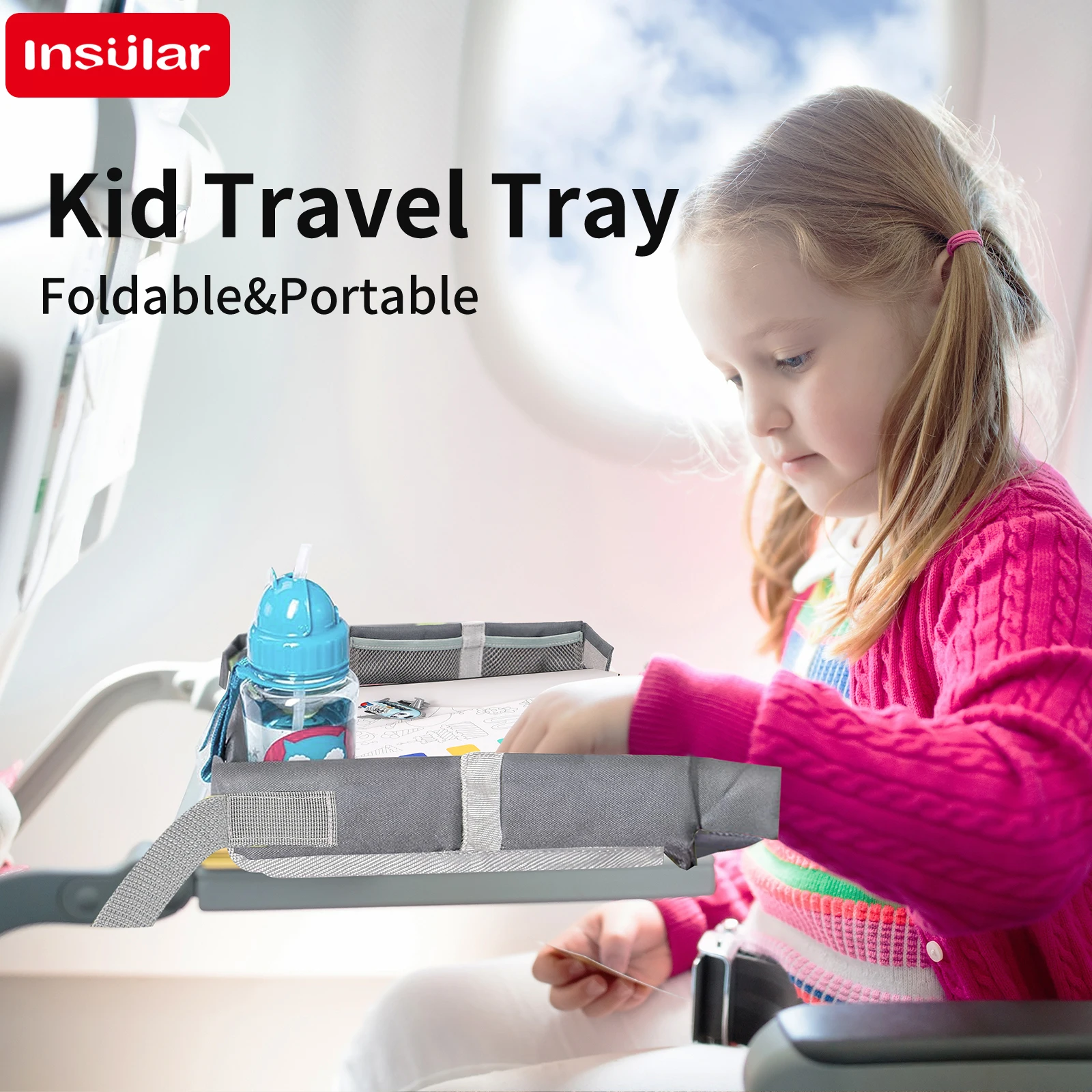 INSULAR KidsCar Seat Travel Tr - Travel Accessories Drawing avis et prix