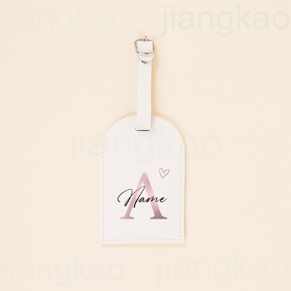 Personalized PU Luggage Tag He - Travel Accessories Name avis et prix