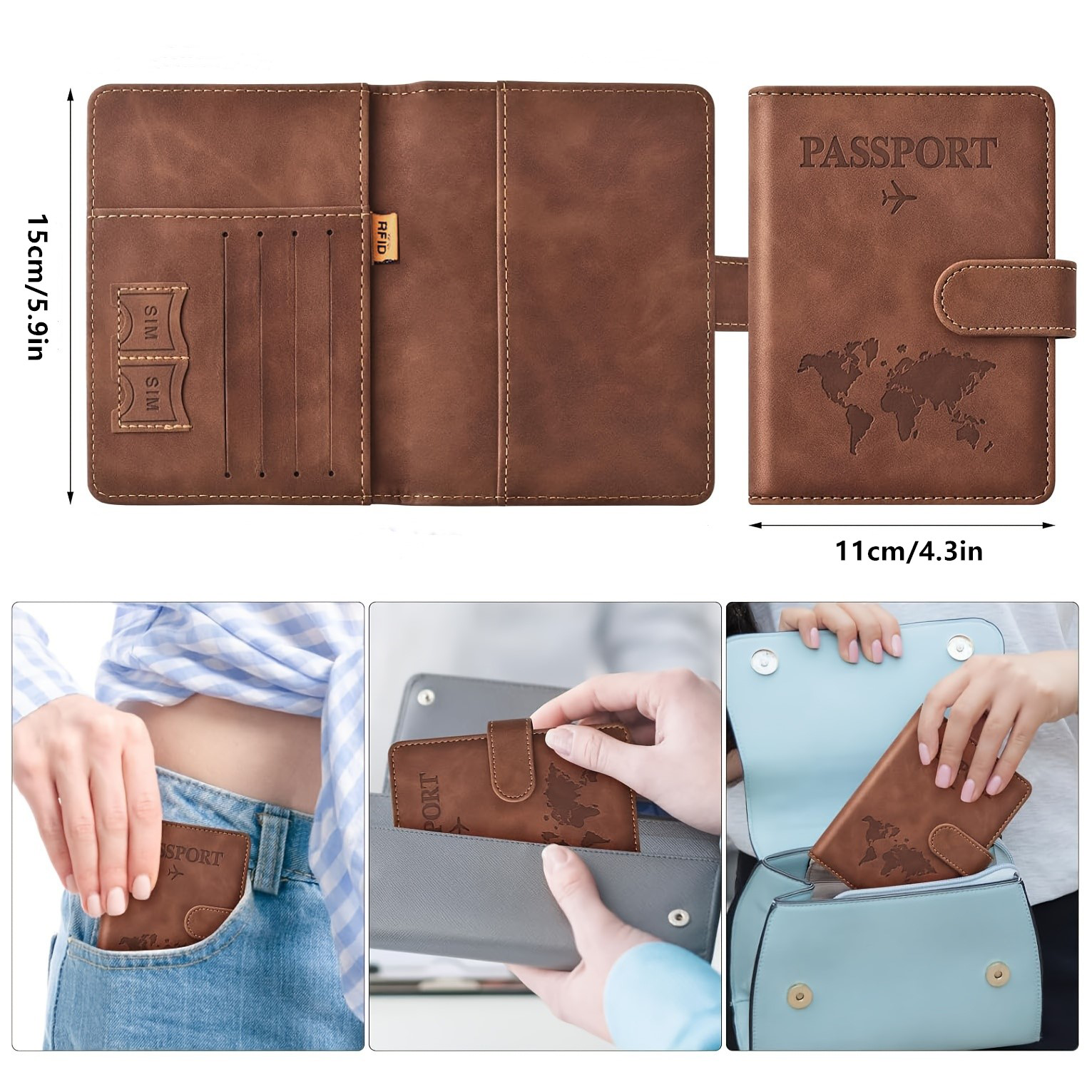 Passport Holder, Passport Cove - Travel Accessories Passport Holder avis et prix