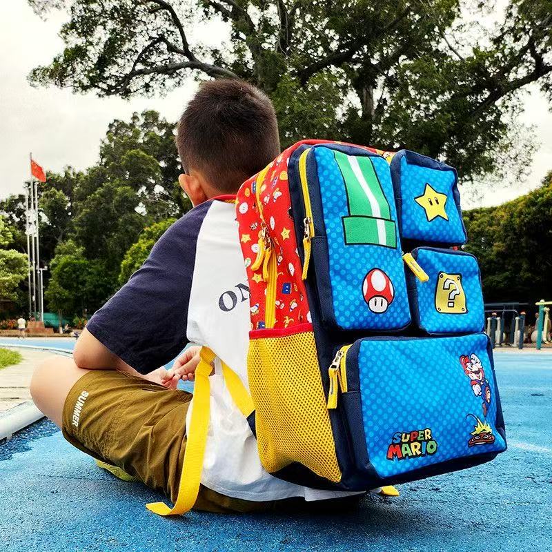 Cartoon Mario Backpack Cute Ki - Travel Accessories Toddler avis et prix
