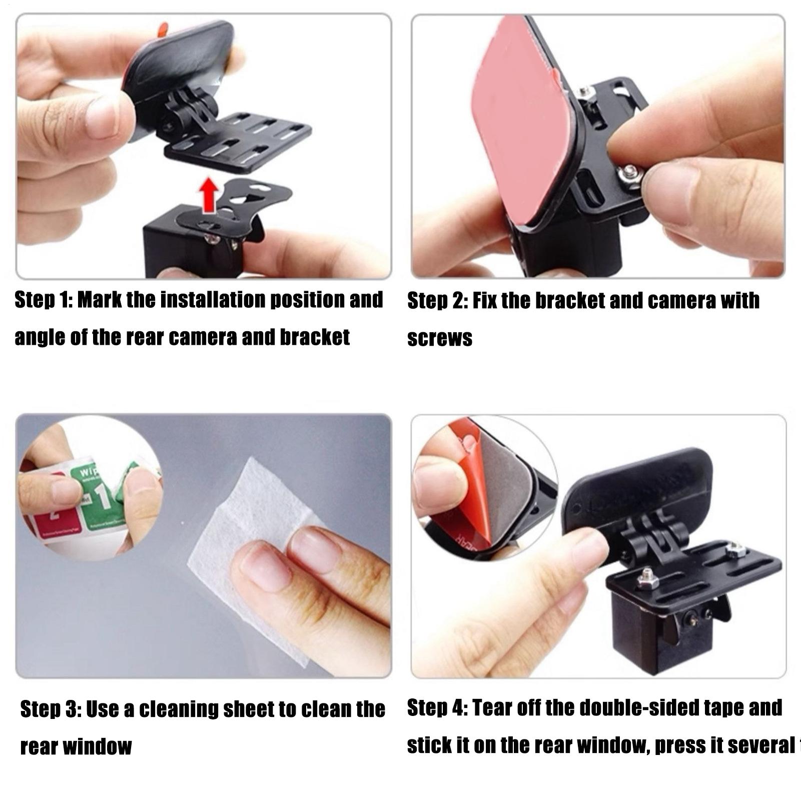 Rear Dash Cam Window Mount Sta - Travel Accessories Holder avis et prix