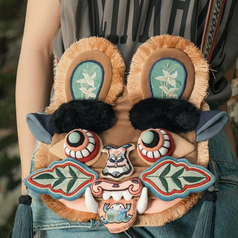 Chinese Style Faux Fur Plush B - Travel Accessories Toddler avis et prix