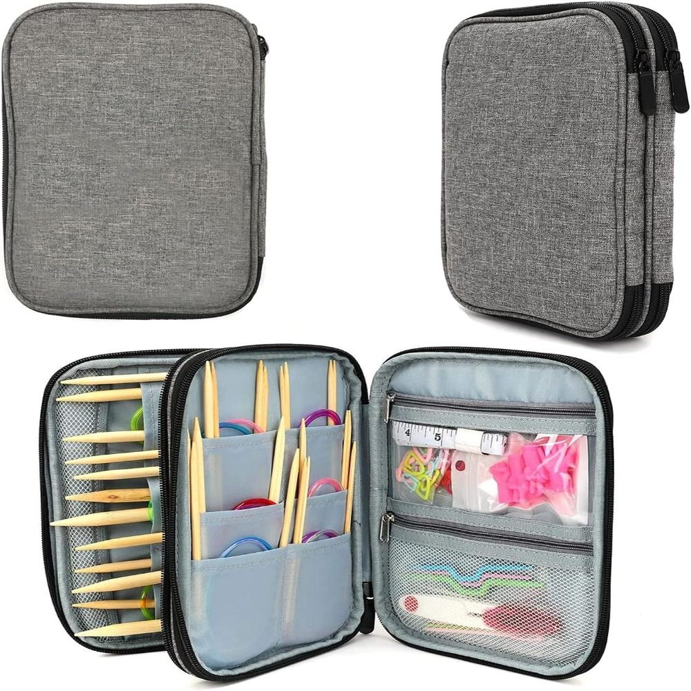 Knitting Needle Case, Portable - Travel Accessories To Sew avis et prix