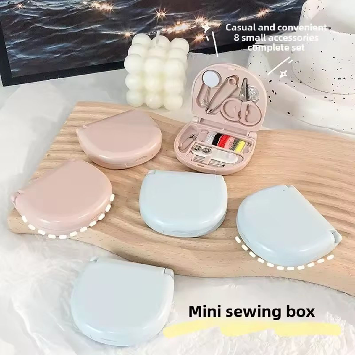Mini Manual Sewing Machine Kit - Travel Accessories To Sew avis et prix
