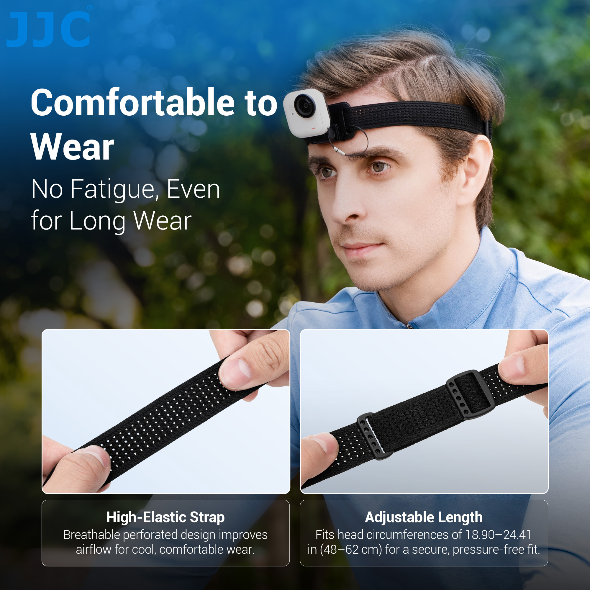 JJC Magnetic Headband For Inst - Travel Vlog Accessories avis et prix