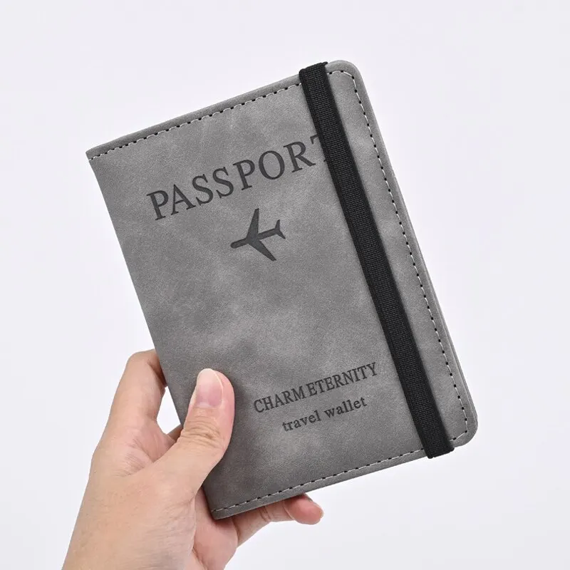 Men PU Leather Wallet Travel P - Travel Accessories Passport Holder avis et prix